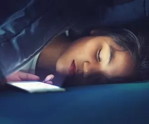 phone before sleeping
