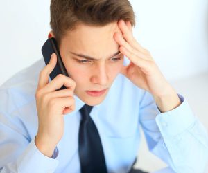 talking to phone